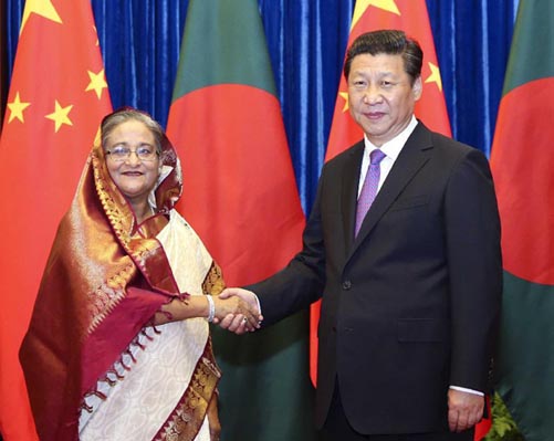 Hasina, Jinping to lay foundations of two big projects