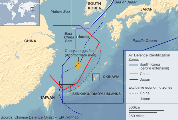 Chinese fleet sails near Japanese islands