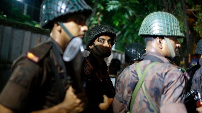 Gunmen take hostages in Bangladeshi capital Dhaka