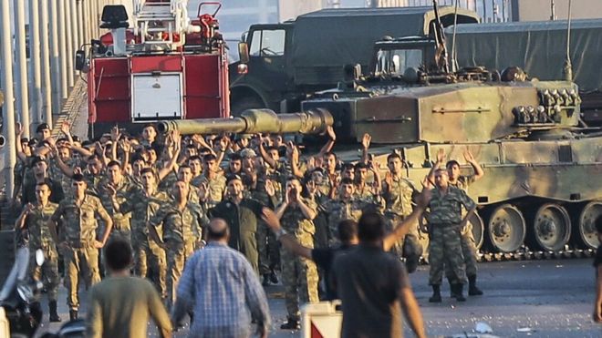 Why did Turkish coup plot fail