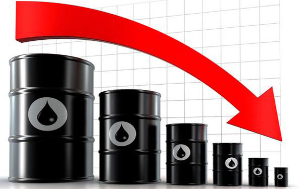 Oil prices drop