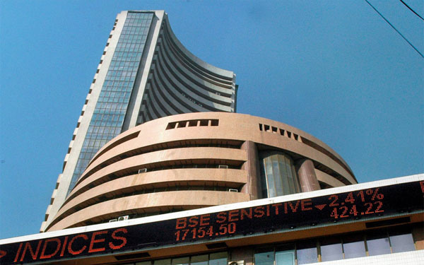 Indian shares largely flat