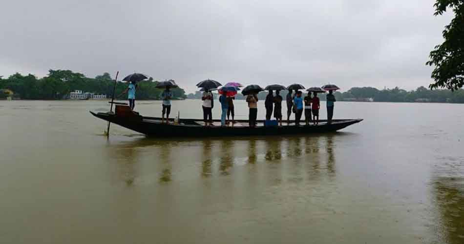 সুনামগঞ্জে ফের বাড়ছে নদ-নদীর পানি, বন্যার শঙ্কা